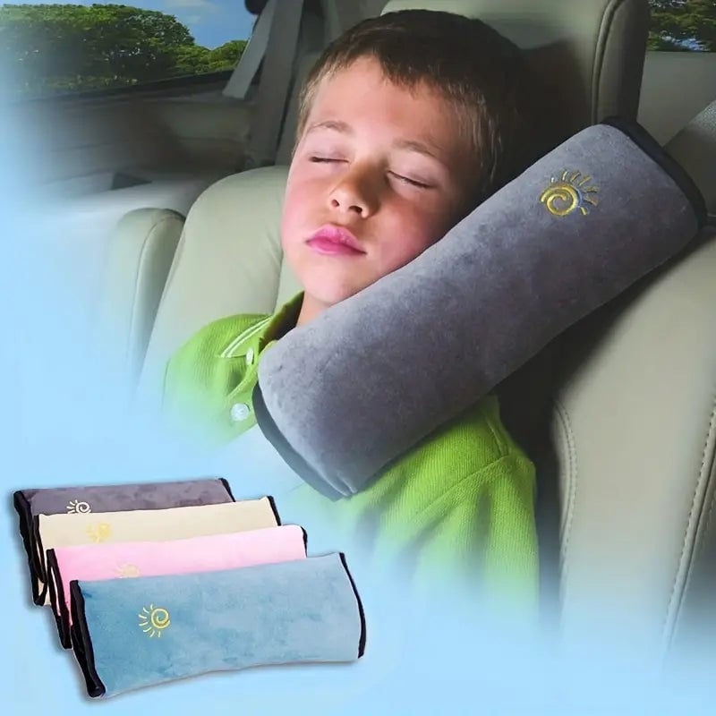 2-Pack: Car Seat Pillow Neck Rest for Kids Image 1