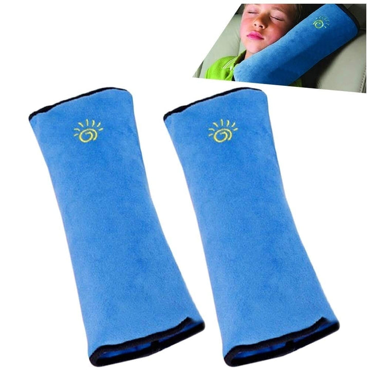 2-Pack: Car Seat Pillow Neck Rest for Kids Image 2