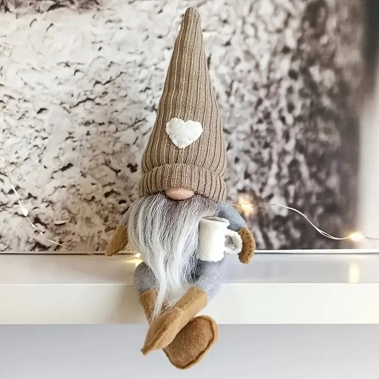 2-Pack: Coffee Gnome Plush Doll Image 8