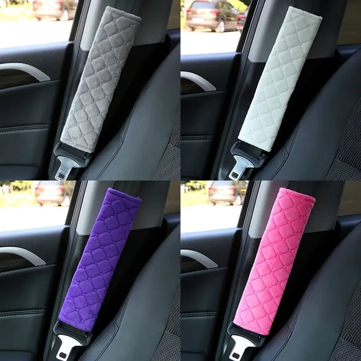 2-Pack: ComfortMax Padded Seat Belt Covers - Universal Fit Image 9