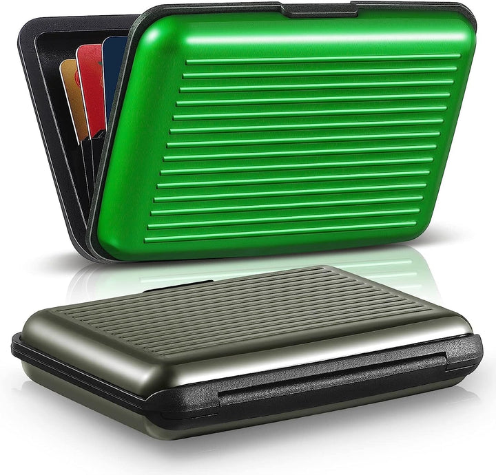 2-Pack: Credit Card Holder Slim Mini RFID Blocking Image 2