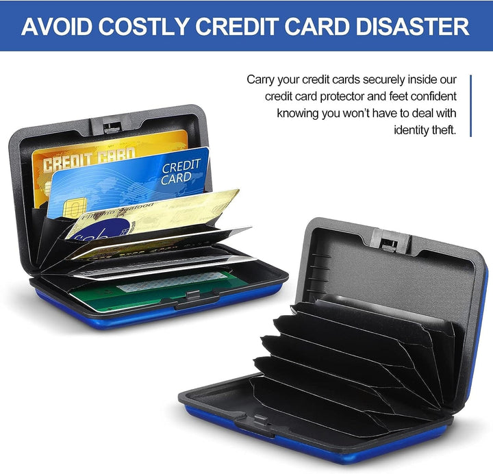 2-Pack: Credit Card Holder Slim Mini RFID Blocking Image 4