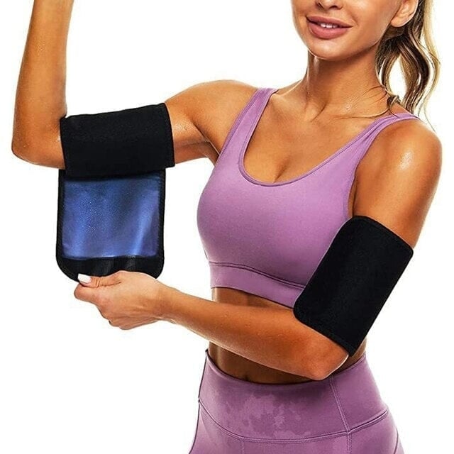 2-Pack: Slim Arm Trimmer Sauna Sweat Band For Women Image 1