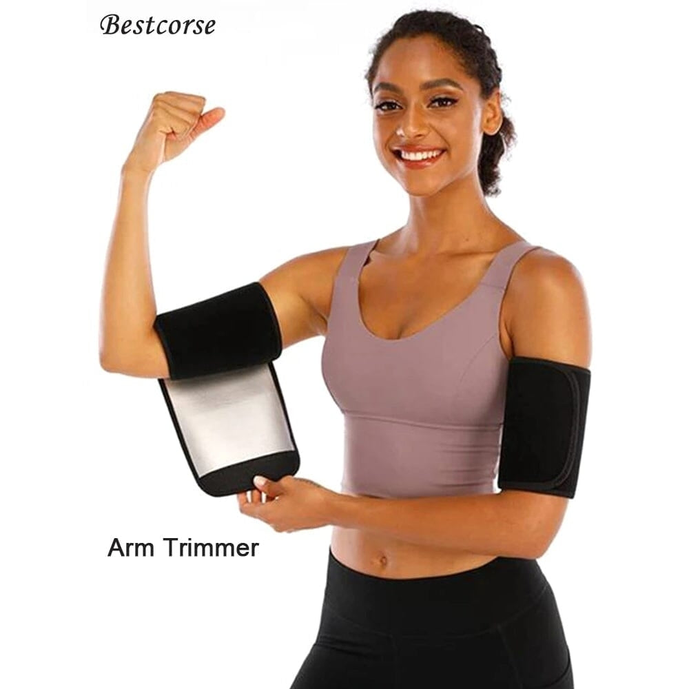 2-Pack: Slim Arm Trimmer Sauna Sweat Band For Women Image 4