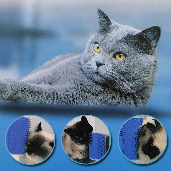 2-Pack: Soft Cat Corner Self Groomer Brush Image 8