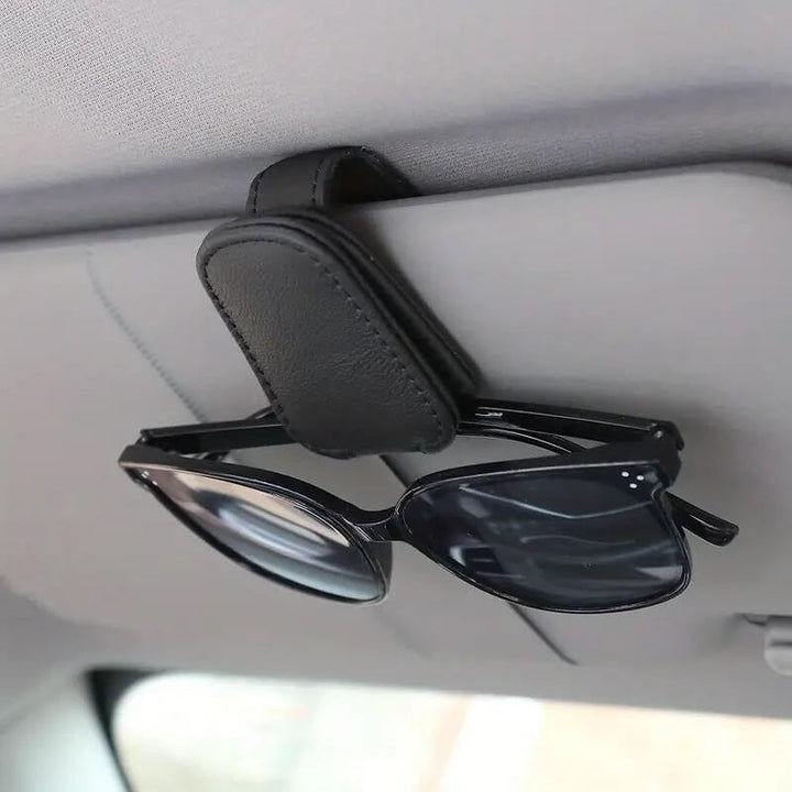 2-Pack: Sunglasses Holders for Car Visor Image 3