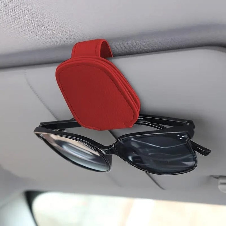 2-Pack: Sunglasses Holders for Car Visor Image 4