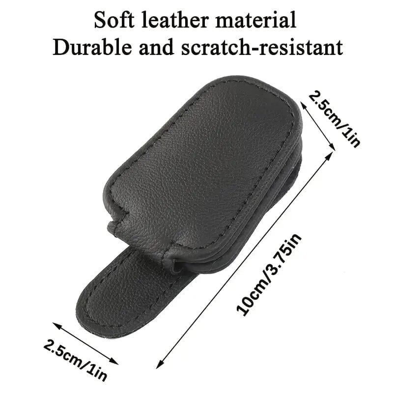 2-Pack: Sunglasses Holders for Car Visor Image 7