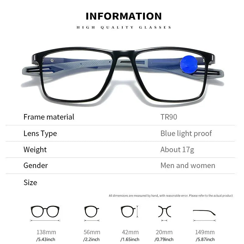 2-Pack: TR90 Sport Reading Glasses Image 9