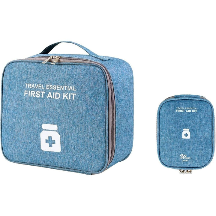 2-Pack: Household Medical Storage Bag with Outdoor Camping First Aid Kit Pill Case Image 4