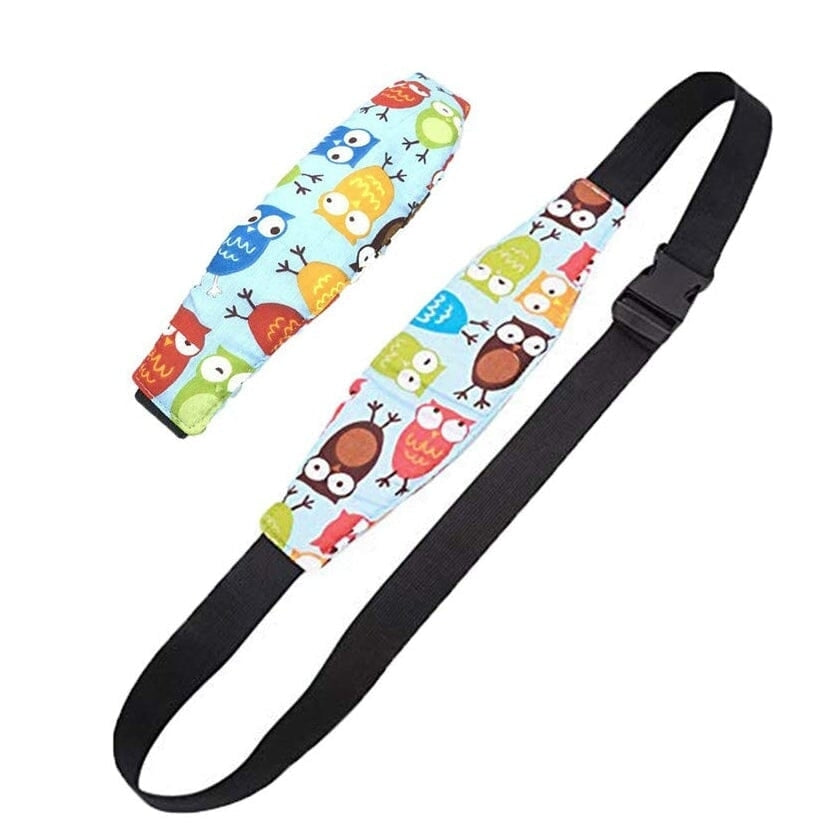 2-Pack: Kids Safety Head Support Band and Toddler Car Seat Neck Relief Image 3