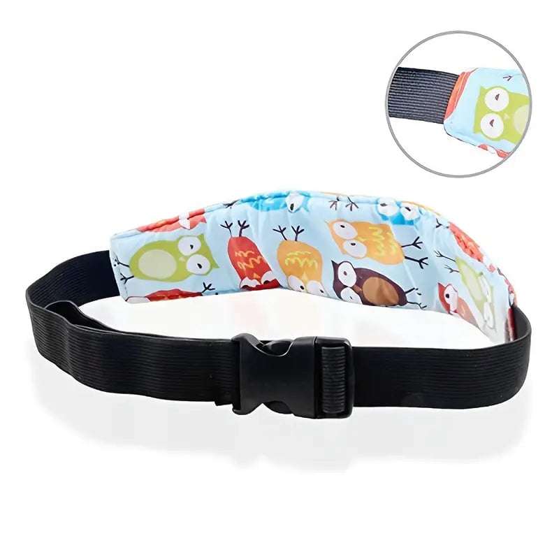 2-Pack: Kids Safety Head Support Band and Toddler Car Seat Neck Relief Image 4