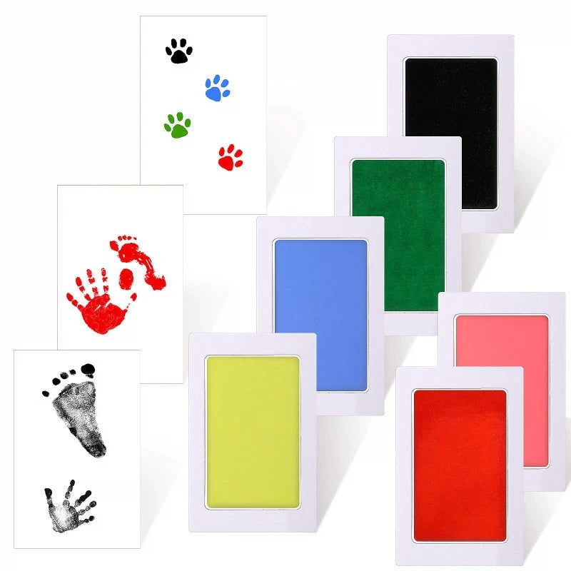 2-Pack: Non-toxic Ink Pads Pet Paw Print Pad Inkless Clean Touch Ink Kit Image 2