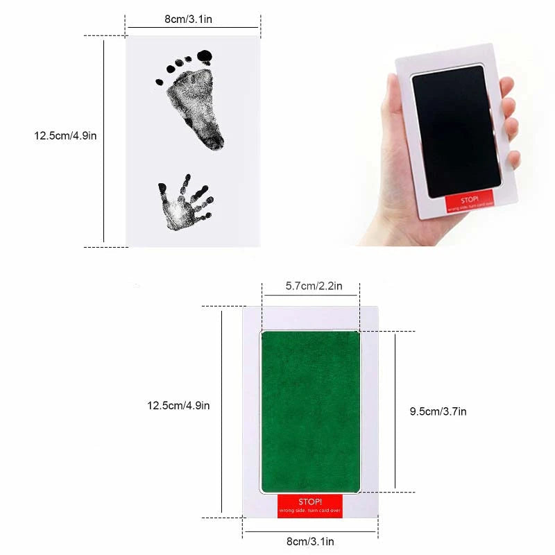 2-Pack: Non-toxic Ink Pads Pet Paw Print Pad Inkless Clean Touch Ink Kit Image 12