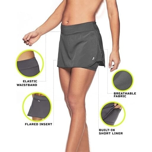 2-Pack: Penn Womens Active Athletic Performance Skorts Image 2