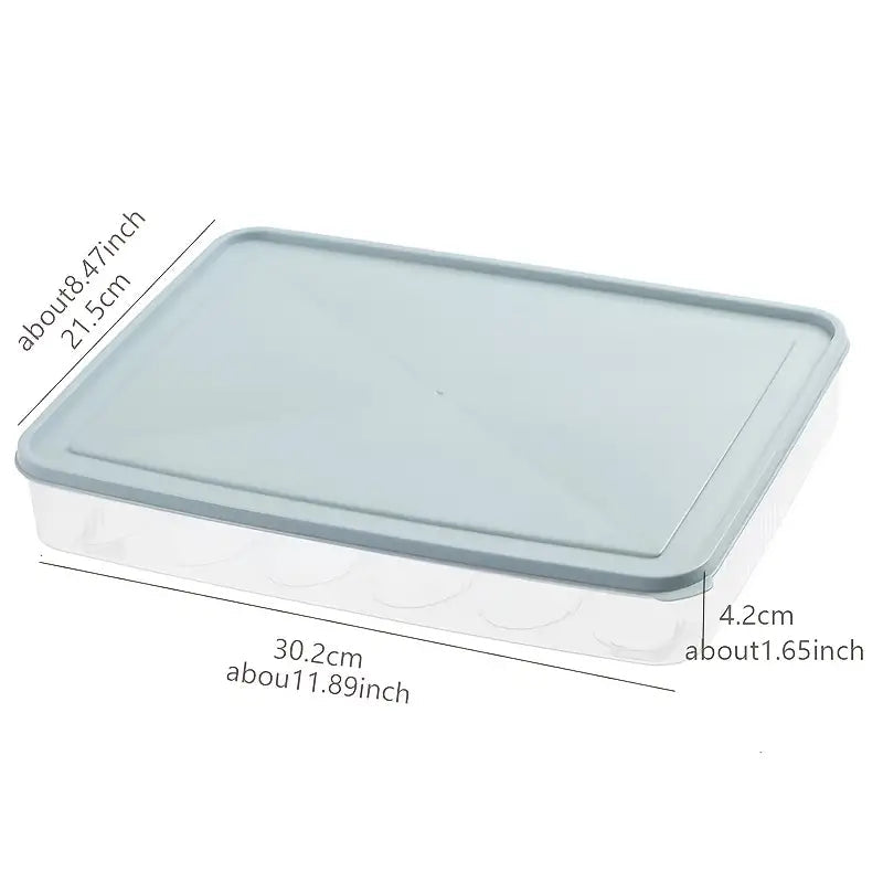 2-Pack: Refrigerator Egg Box Food Preservation Image 6