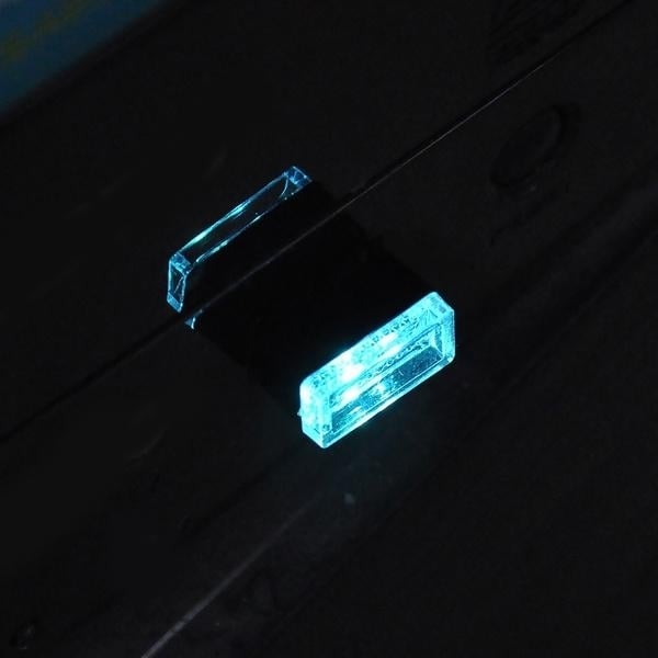 2-Pack: LED Mini Light Car Interior Wireless Atmosphere Light Image 6