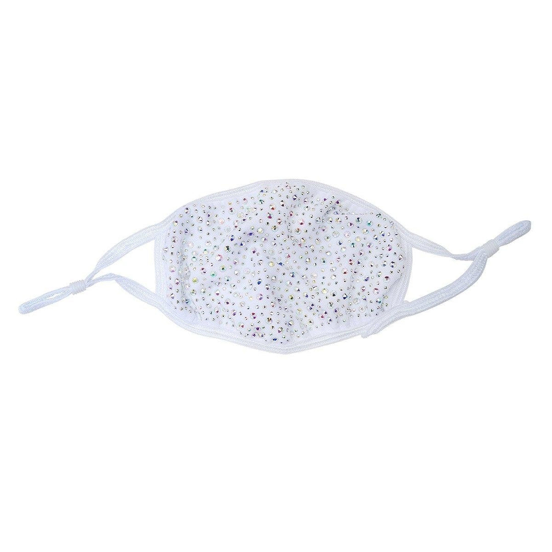 2-Pack: Reusable Washable Fitted Crystal Masks Image 11