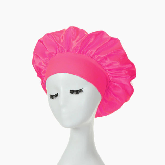 2-Pack: Satin Sleep Bonnet for Curly Hair Image 10