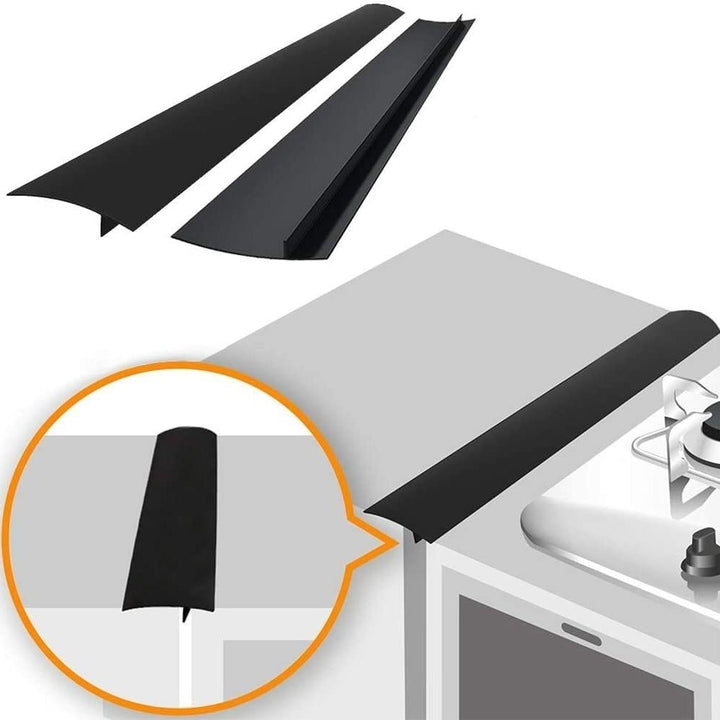 2-Pack: Lindas Silicone Stove Gap Covers Image 4