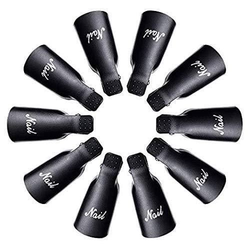 20-Piece Set: Plastic Acrylic Nail Art Soak Off Cap Clip UV Gel Polish Remover Wrap Tool Image 6