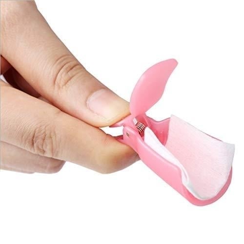 20-Piece Set: Plastic Acrylic Nail Art Soak Off Cap Clip UV Gel Polish Remover Wrap Tool Image 9