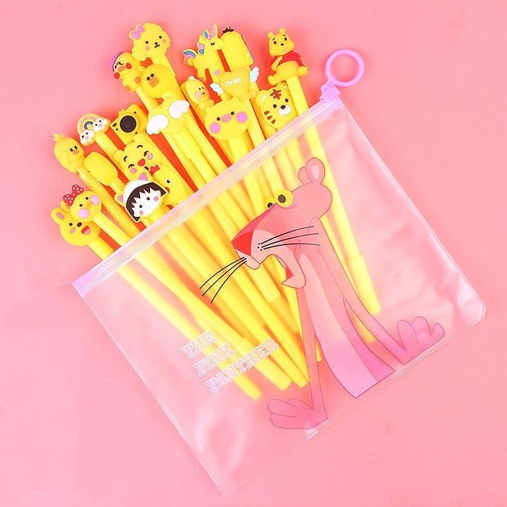 20-Piece: Cute Gel Cartoon Pen Set Image 7