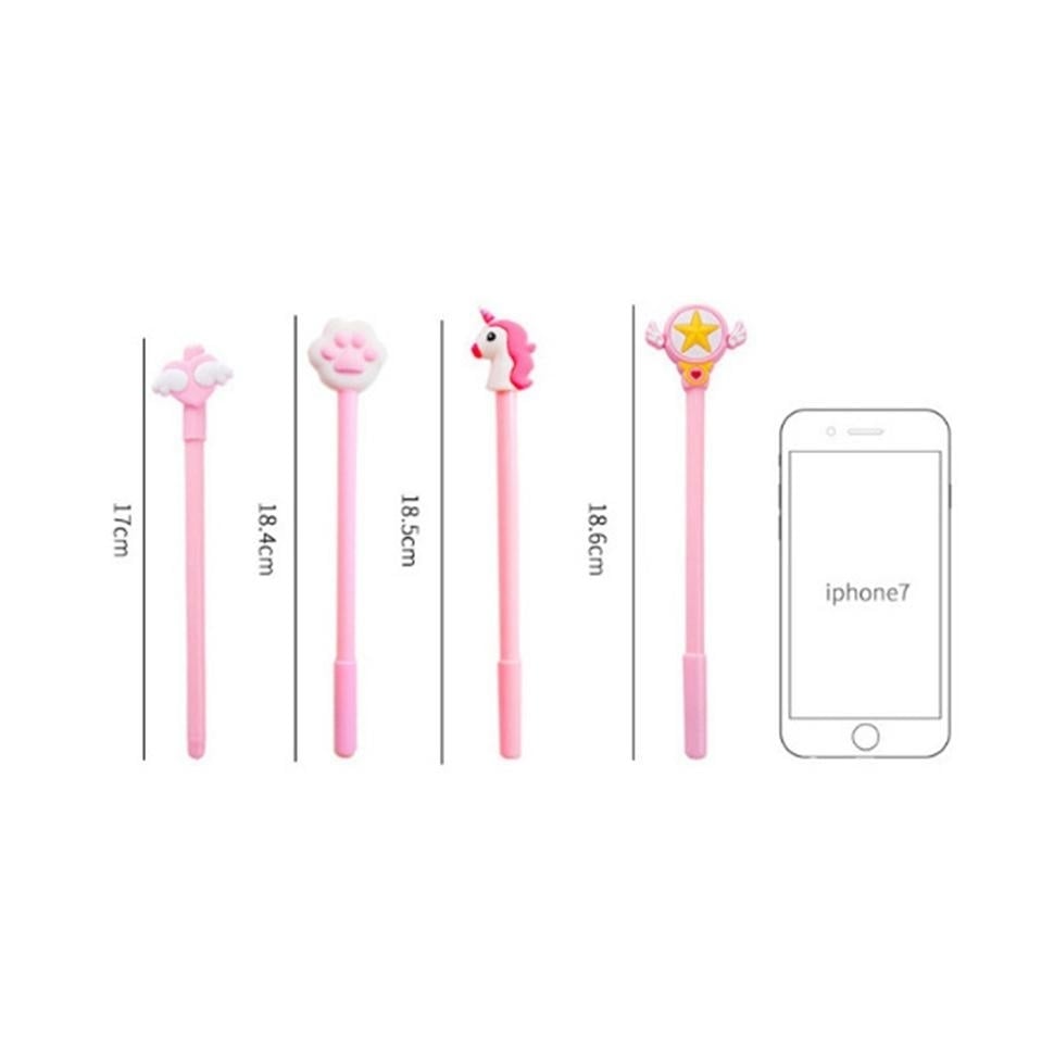 20-Piece: Cute Gel Cartoon Pen Set Image 10