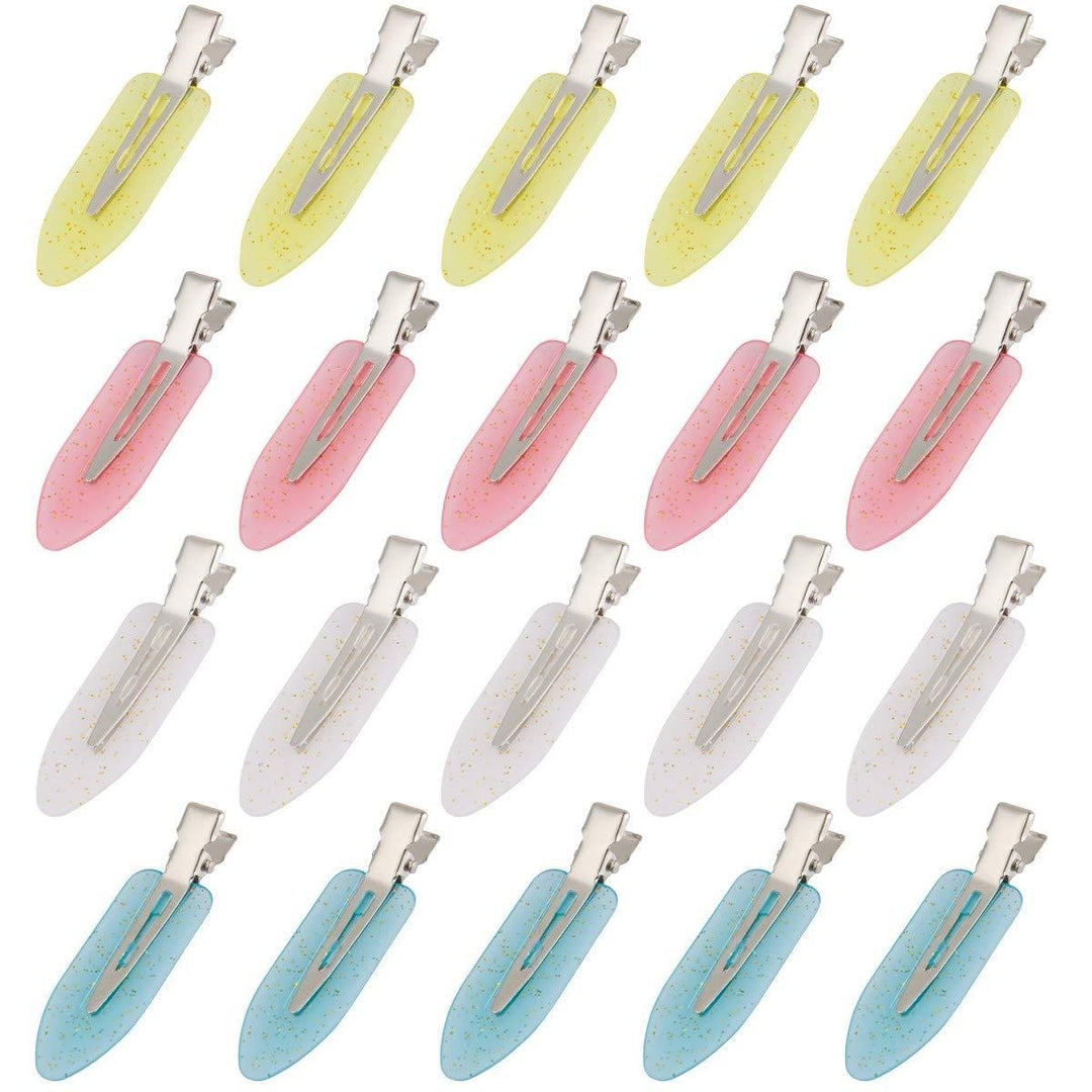 20-Piece: No Bend Hair Clips for Makeup Application Image 1