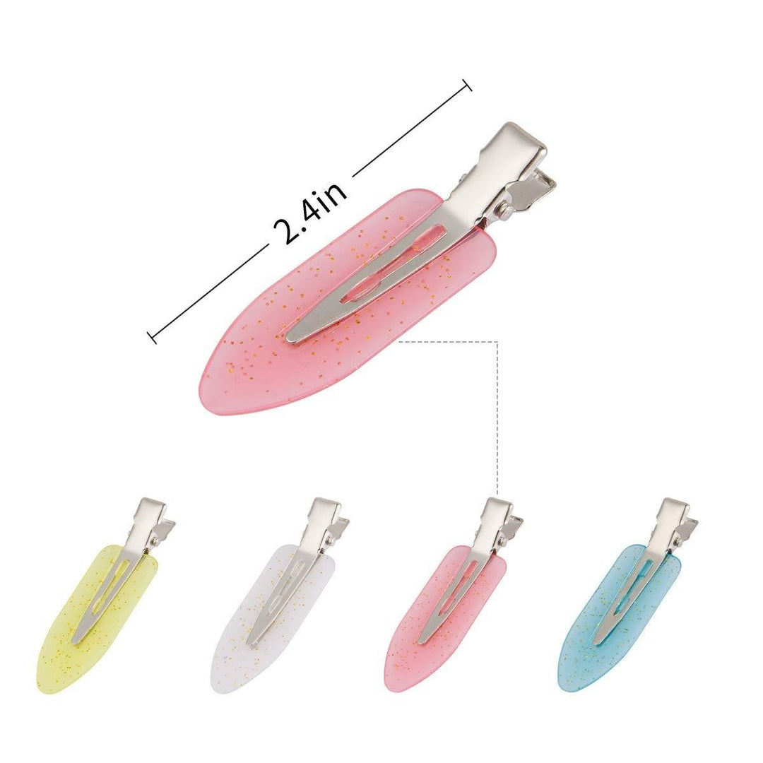 20-Piece: No Bend Hair Clips for Makeup Application Image 6