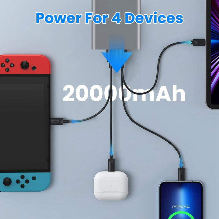 20000mah 65W USB-C PD Laptop Power Bank Fast Charging Image 10