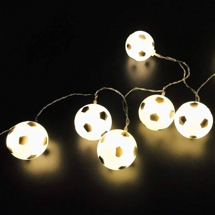 2022 World Cup Decor String Lights Soccer Image 7