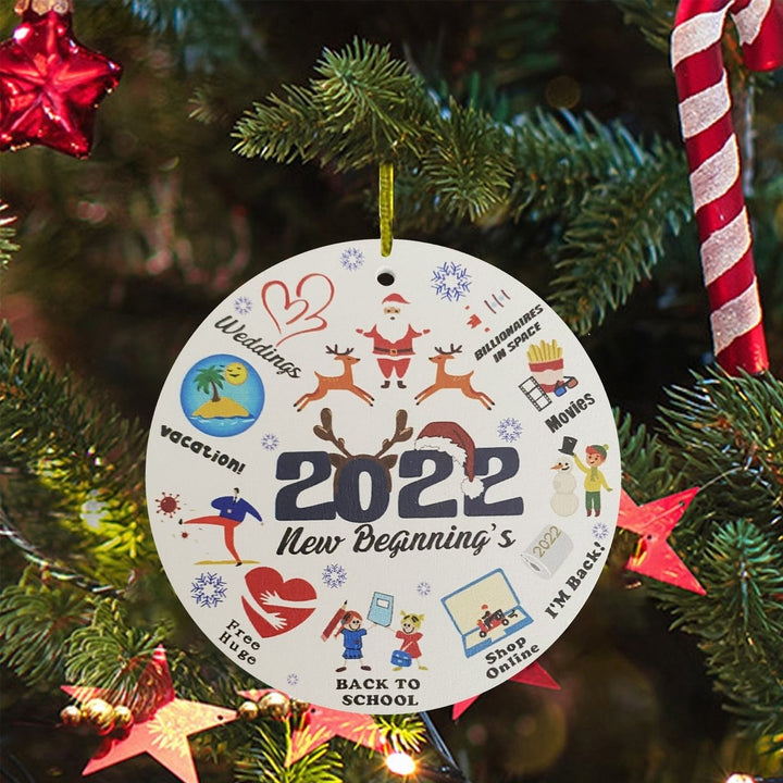 2022 Keepsake Christmas Tree Ornament and Hanging Decorations Image 2