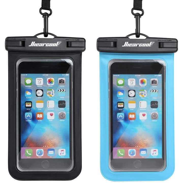 2-Pack: Universal Mobile Phone Waterproof Case Image 1