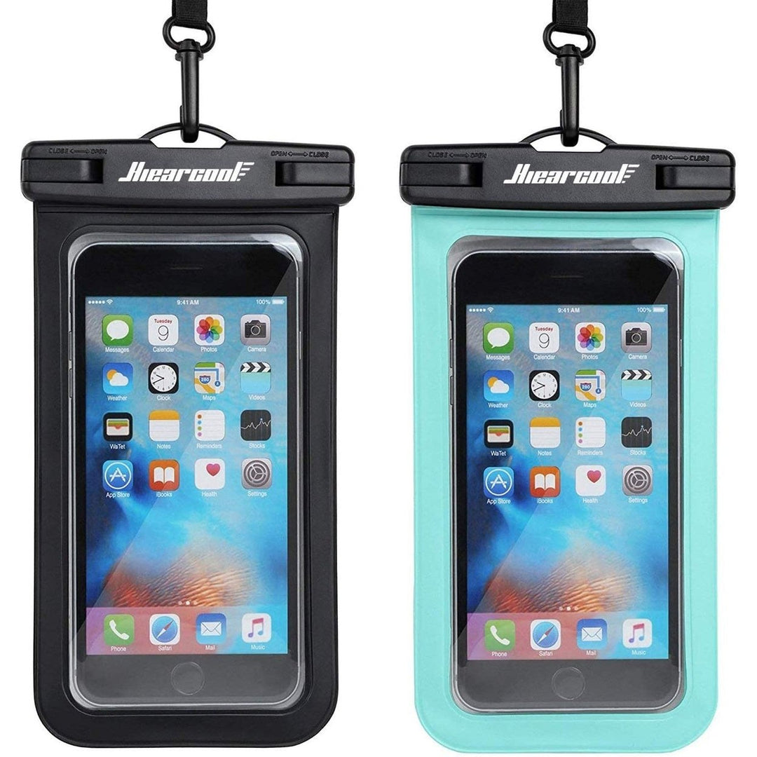 2-Pack: Universal Mobile Phone Waterproof Case Image 1