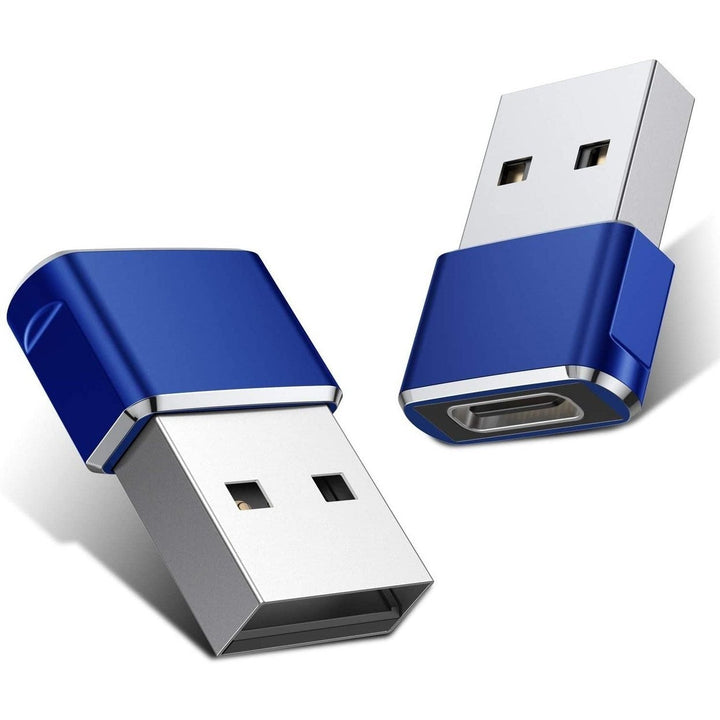 2-Pack: USB C Female to USB Male Adapter Image 3