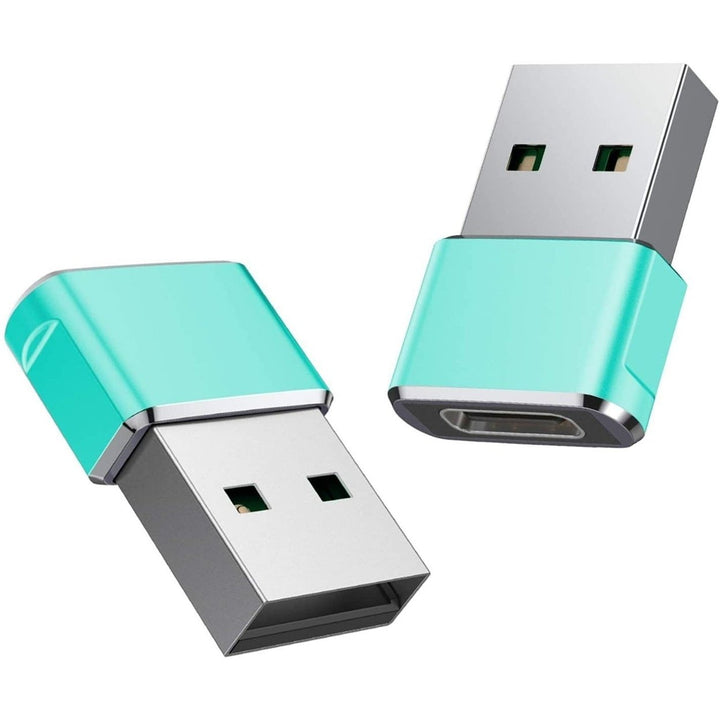 2-Pack: USB C Female to USB Male Adapter Image 6