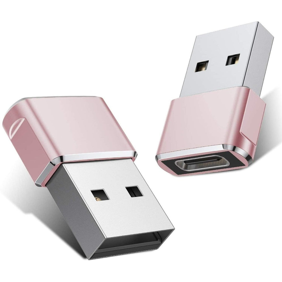 2-Pack: USB C Female to USB Male Adapter Image 7