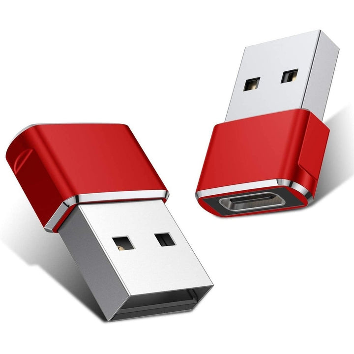 2-Pack: USB C Female to USB Male Adapter Image 8