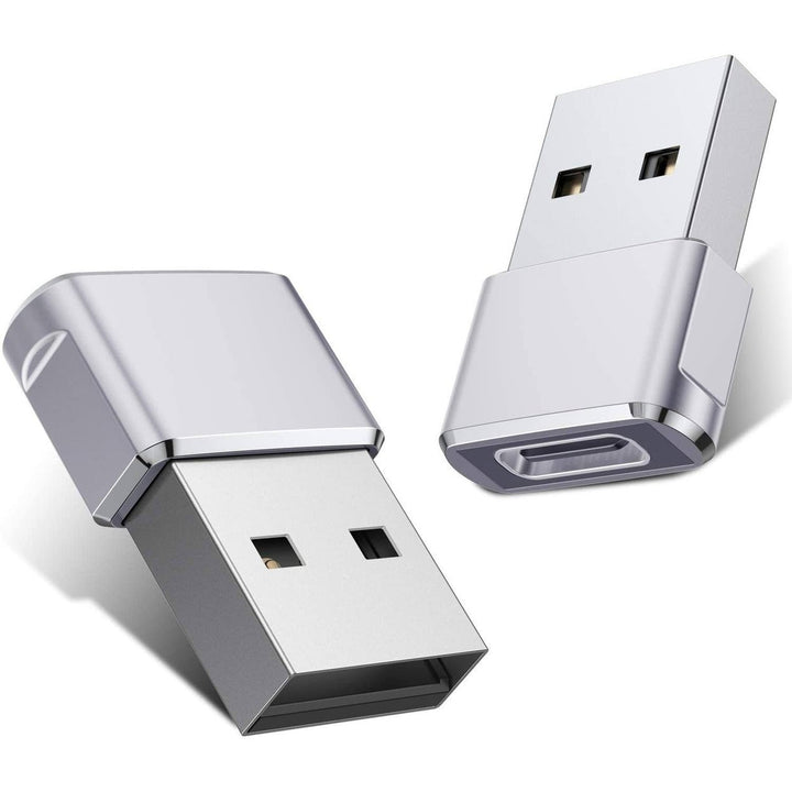 2-Pack: USB C Female to USB Male Adapter Image 9