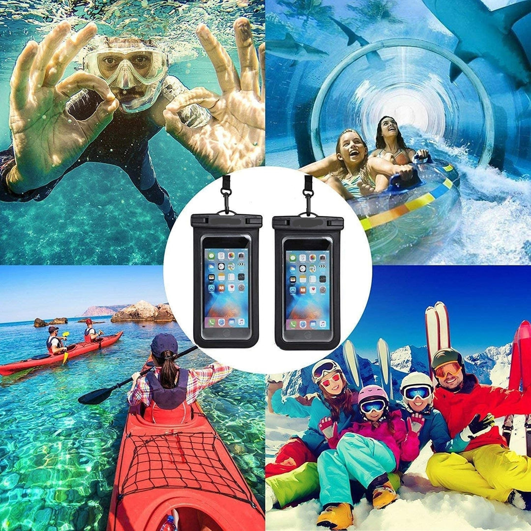 2-Pack: Universal Mobile Phone Waterproof Case Image 8