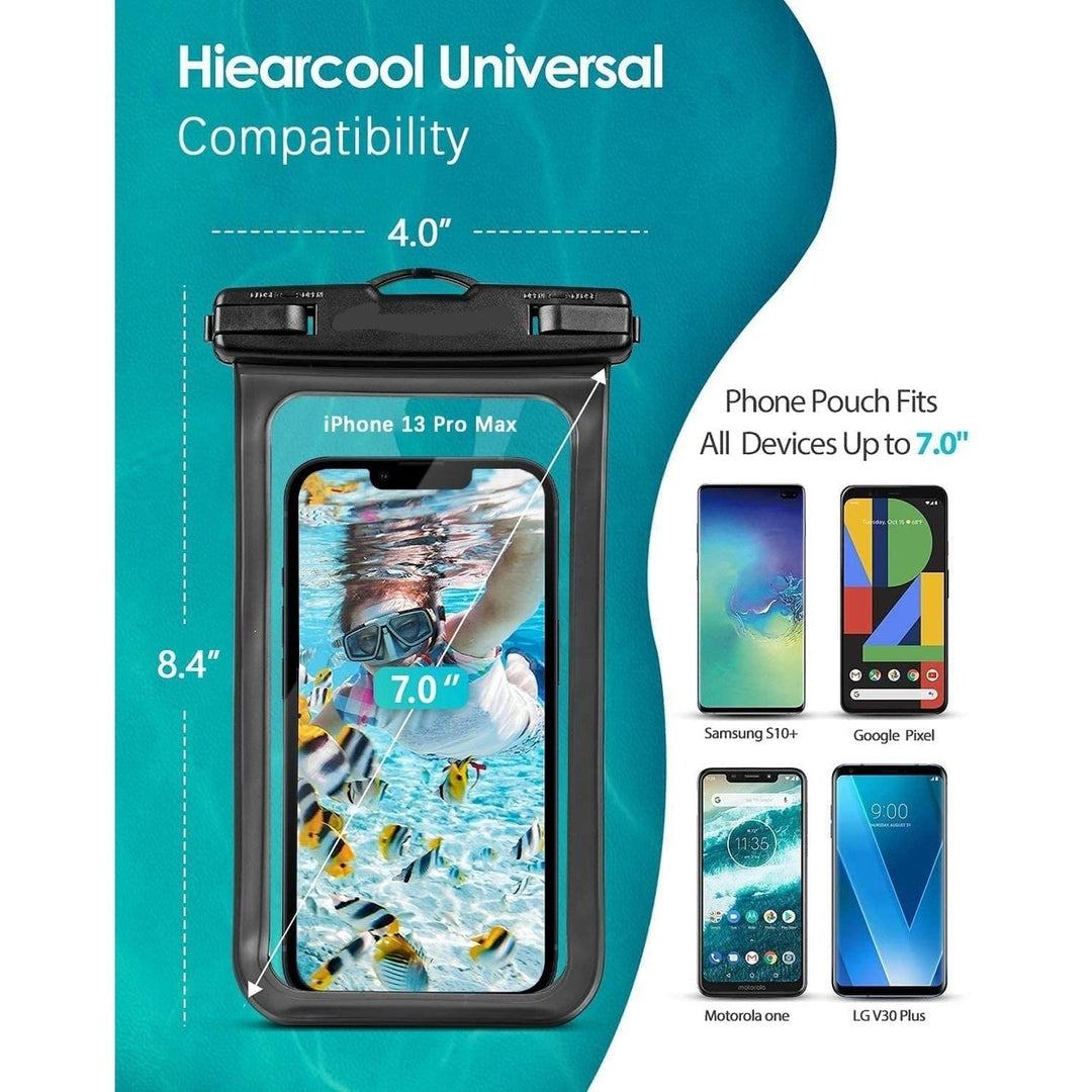 2-Pack: Universal Mobile Phone Waterproof Case Image 9