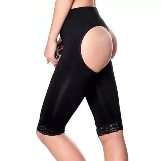 2-Pack: Womens Butt Lifter Shape Enhancer Thigh Trimmer Shorts Image 2