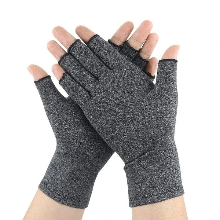 2-Pairs: Rheumatoid Arthritis Magnetic Compression Gloves Image 1