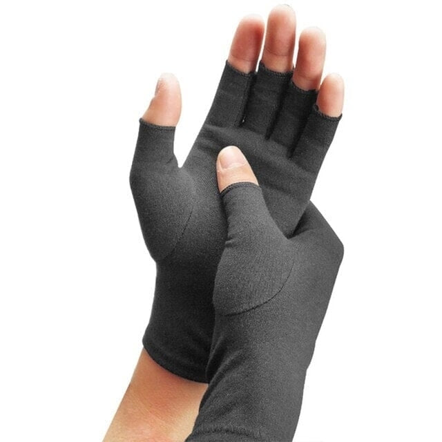 2-Pairs: Rheumatoid Arthritis Magnetic Compression Gloves Image 2