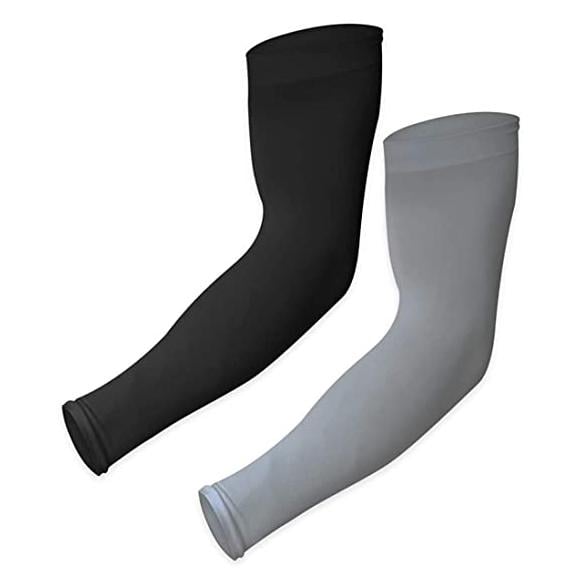 2-Pairs: UV Sun Protection Compression Arm Sleeves Image 1