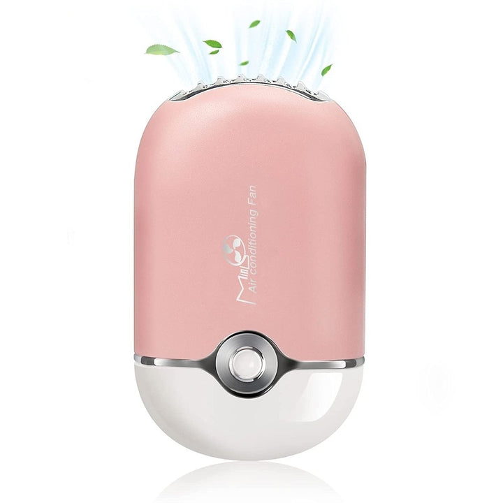 2-Piece: Rechargeable Handheld Mini Eyelash Fan Image 4