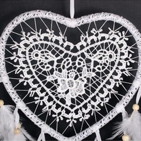 2-Pieces: Romantic LED Dream Catcher with Feather Dreamcatcher Night Light Image 10