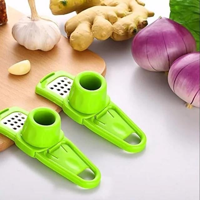 2-Piece: Garlic Vegetable Cutter Image 2