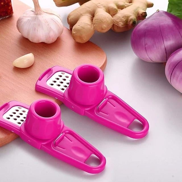 2-Piece: Garlic Vegetable Cutter Image 3